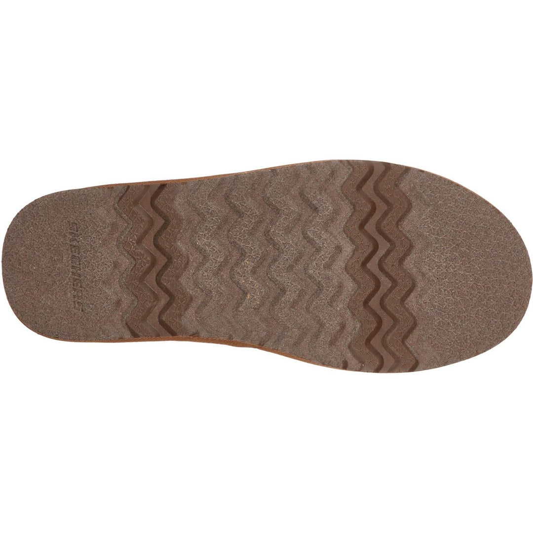 Men's Relaxed Fit Skechers 66094 Renten Palco Slippers - Tan