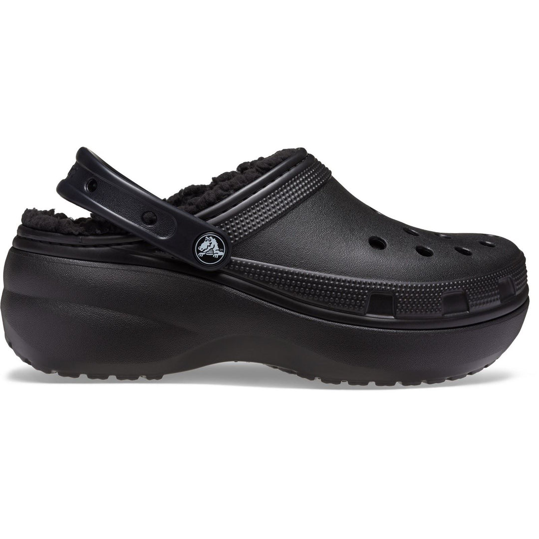 Women's Crocs 207938 Classic Platform Lined Clog Sandals