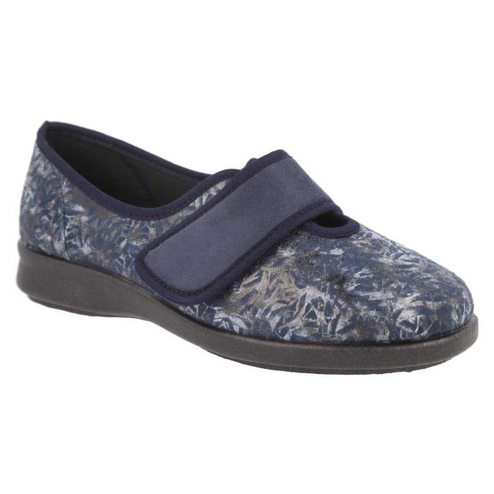 Women's Wide Fit DB Lavender Slippers
