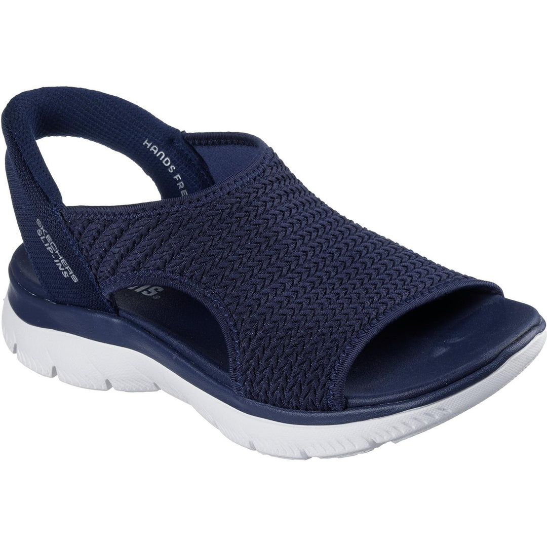 Women's Wide Fit Skechers 119519 Slip-ins Summits Sweetly Evolved Sandals