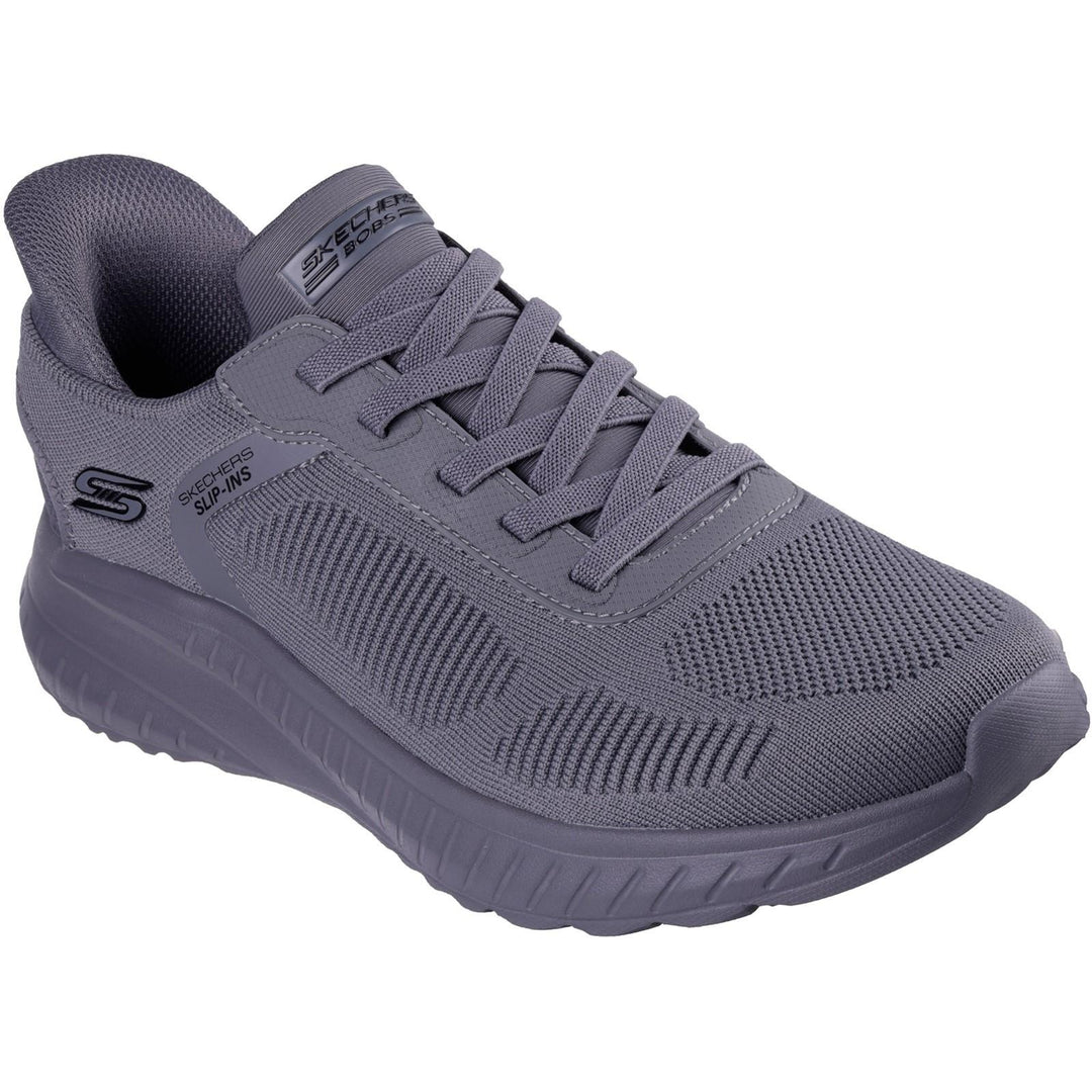 Men's Wide Fit Skechers Slip-ins 118312 Bobs Sport Squad Chaos Solid Step Sneakers