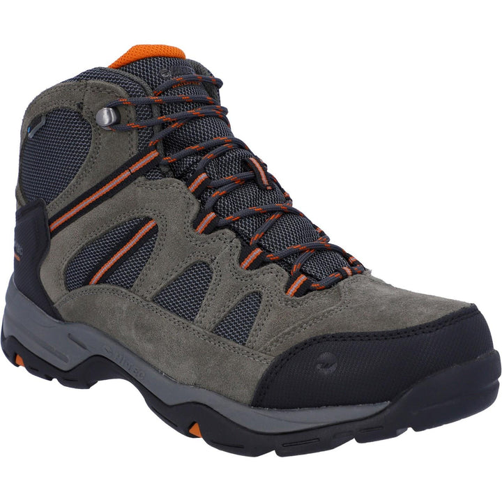 Men's Wide Fit Hi-Tec Bandera II Hiking Boots - Charcoal/Graphite