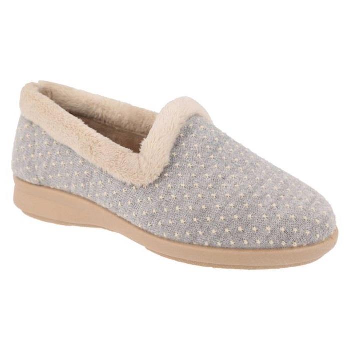 Women's Wide Fit DB Clover Slippers