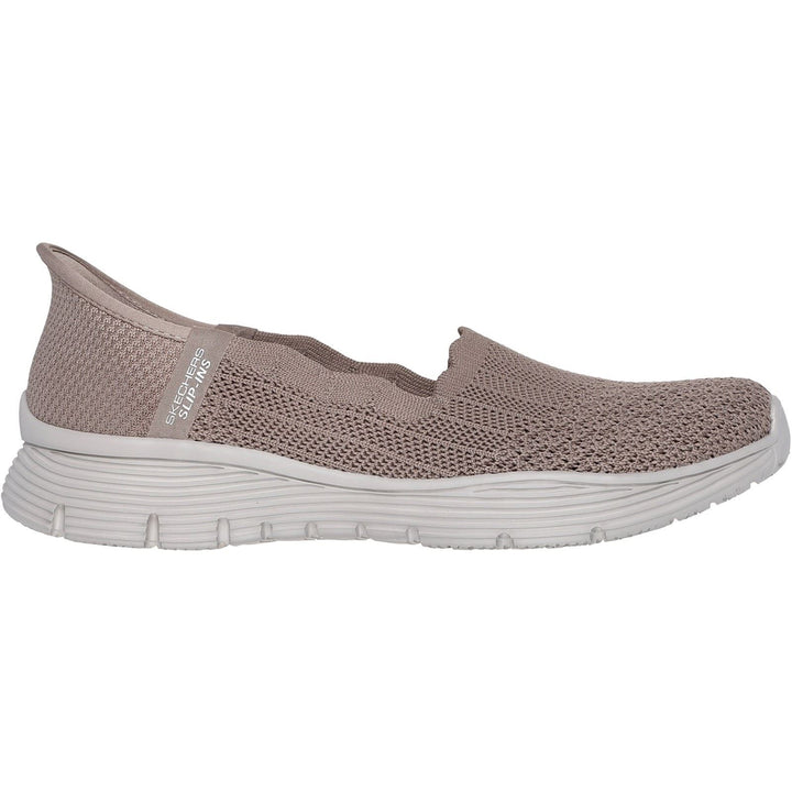 Women's Wide Fit Skechers 158980 Slip-ins Seager Believe It Shoes