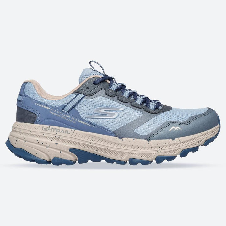 Women's Wide Fit Skechers 129525 Go Run Trail Altitude 2.0 Ravine Sneakers