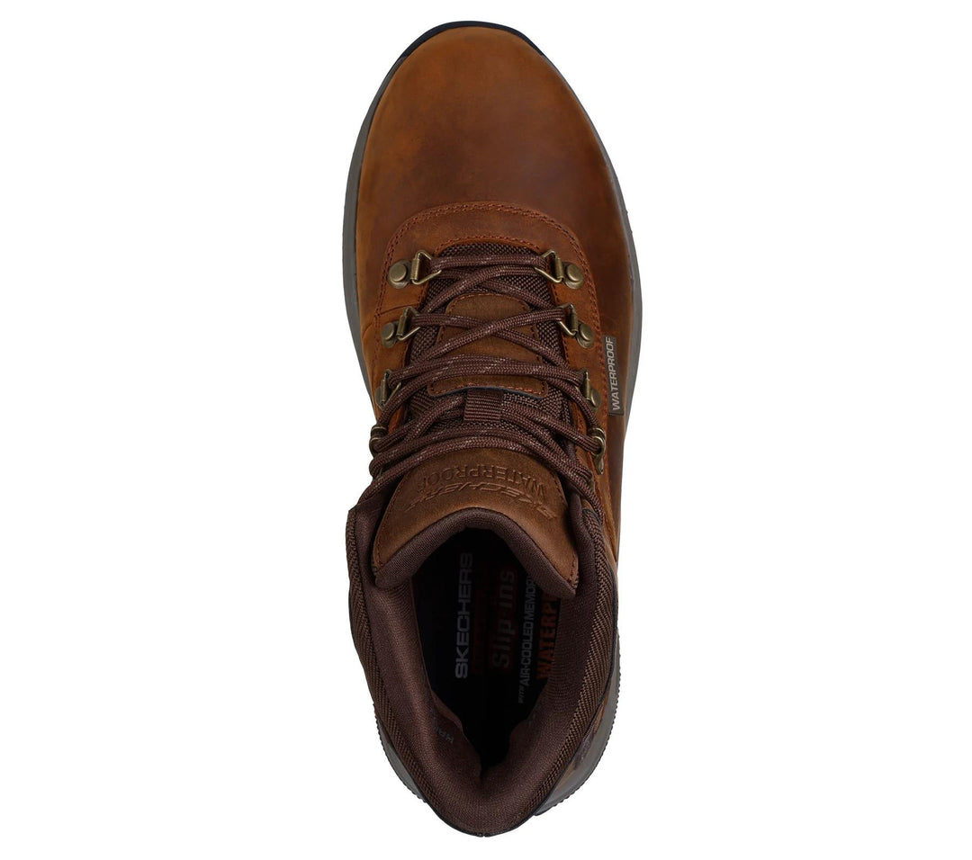 Men's Wide Fit Skechers Slip-ins 205285 Fit Meroe Pikeman Waterproof Sneakers