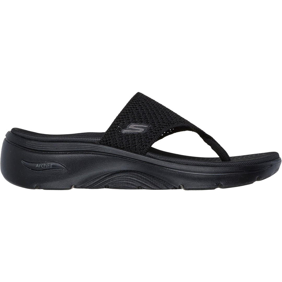 Women's Wide Fit Skechers 140861 Carrie Go Walk Arch Fit 2.0 Sandals