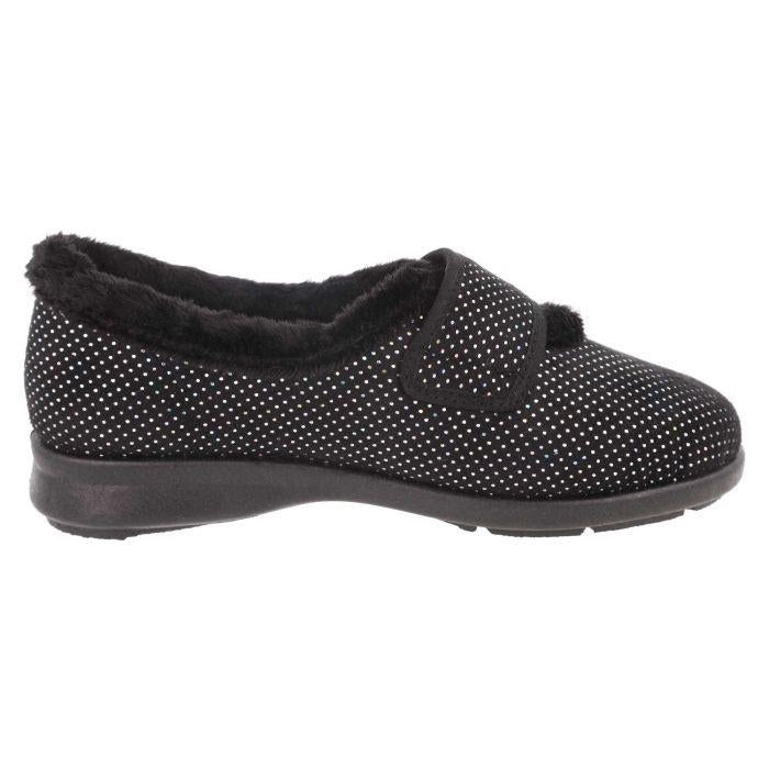 Women's Wide Fit DB Heidi Slippers