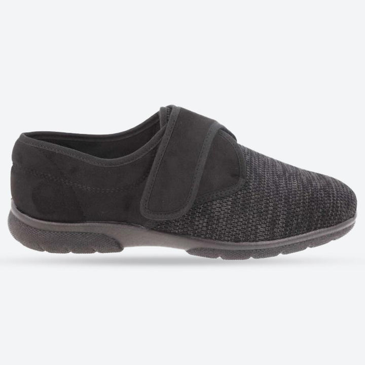 Men's Wide Fit DB Orson Velcro Slippers