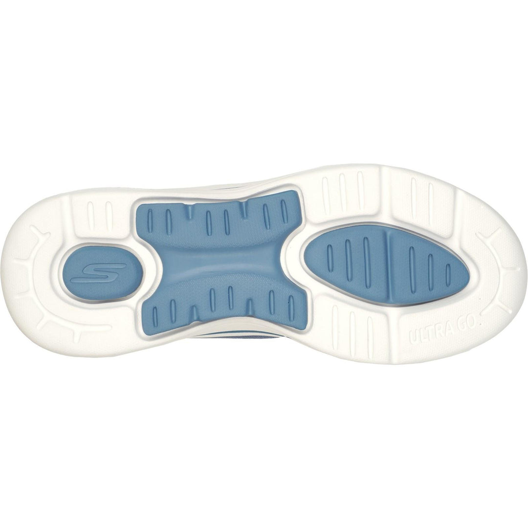 Women's Wide Fit Skechers 124404 Go Walk Arch Fit Motion Breez Sneakers