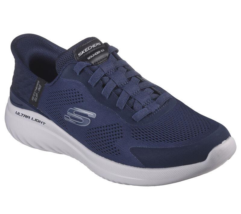 Men's Wide Fit Skechers 232459 Slip-ins Bounder 2.0 Emerged Sneakers