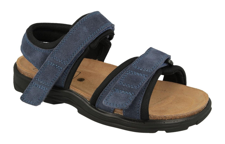 Womens Wide Fit DB Peel Sandals