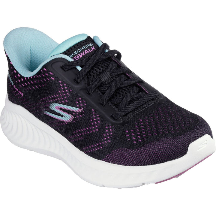 Women's Wide Fit Skechers 125643 Slip-ins Go Walk Now Khloe Sneakers