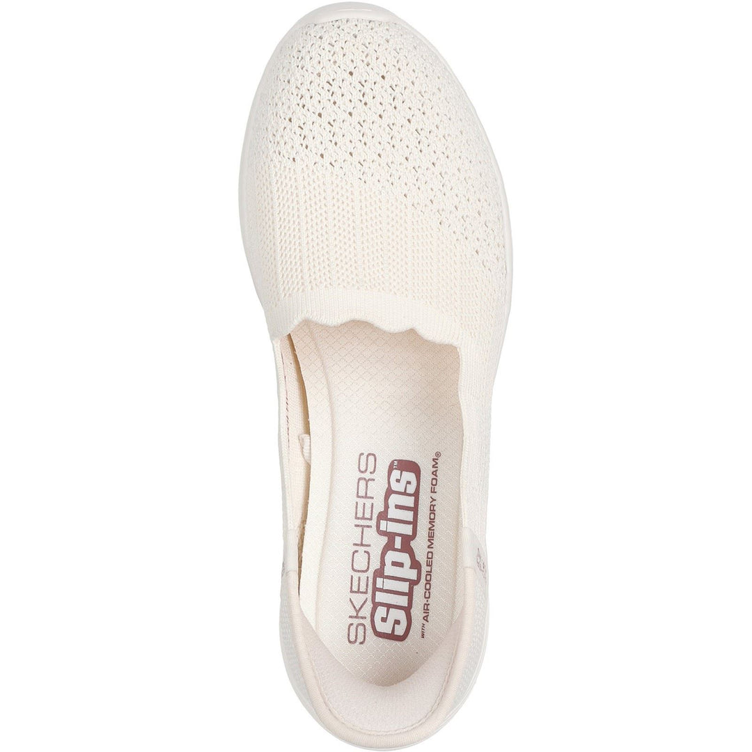Women's Wide Fit Skechers 158980 Slip-ins Seager Believe It Shoes
