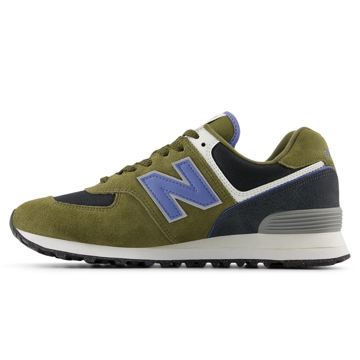 Men's Wide Fit New Balance U5743IR Green Shoes Sneakers