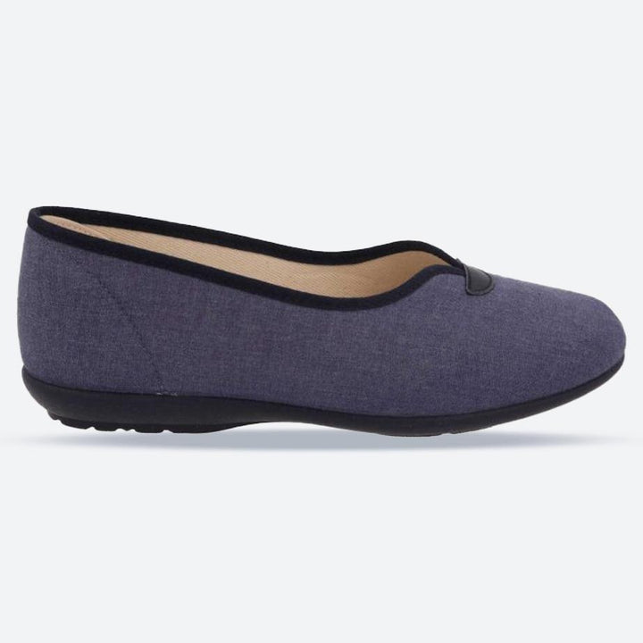 DB Isobelle Segeltuchschuhe für Damen mit breiter Passform