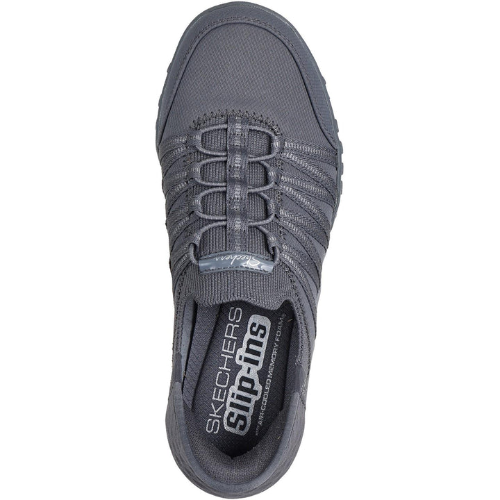 Women's Wide Fit Skechers 100593 Breathe Easy Roll Shoes