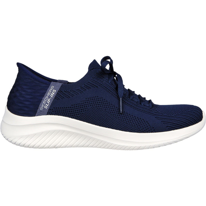 Women's Wide Fit Skechers 149710 Slip-ins Ultra Flex 3.0 Brilliant Path Sneakers - Navy