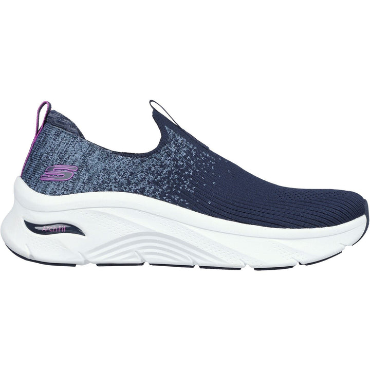 Women's Wide Fit Skechers 149684 Arch Fit D'Lux Key Journey Sneakers