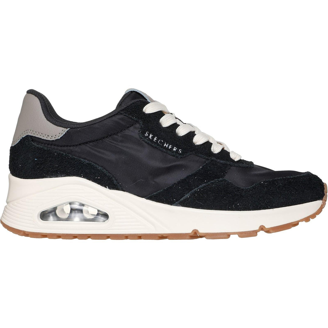 Women's Wide Fit Skechers 177857 Uno Vintage Dayz Sneakers