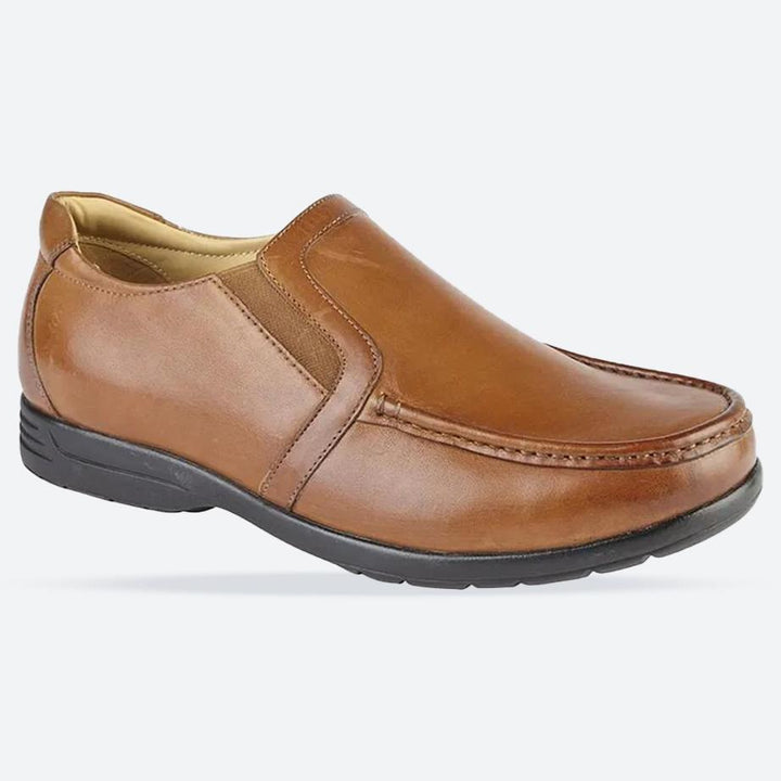 Men's Wide Fit Roamers M 984BT Twin Gusset Shoes