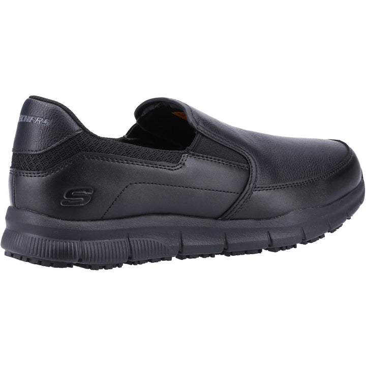 Men's Wide Fit Skechers Sk77236EC Nampa Annod Occupational Sneakers