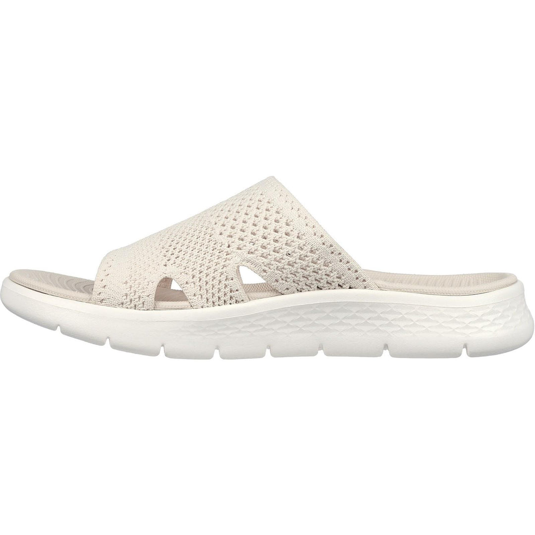 Women's Wide Fit Skechers 141425 Go Walk Flex Elation Sandals