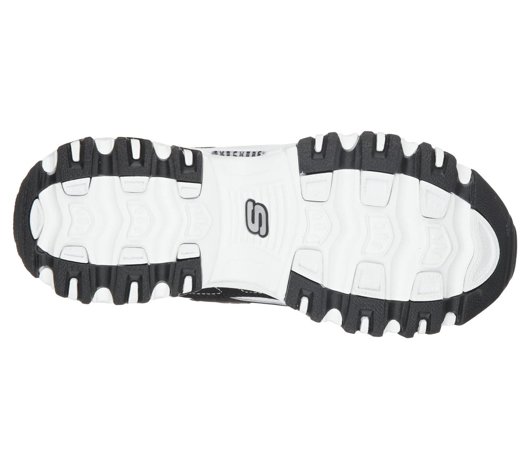 Women's Wide Fit Skechers 11930 D'Lites Biggest Fan Sneakers