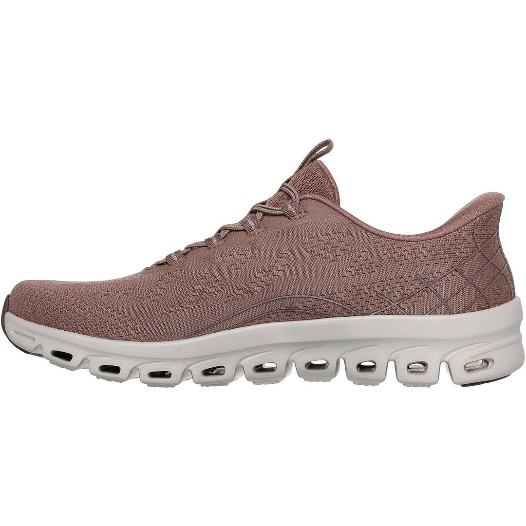 Women's Wide Fit Skechers 104750 Slip-ins Glide Step Elevate Amaze Sneakers