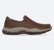 Men's Wide Fit Skechers 204480 Respected Calum Walking Sneakers - Cocoa