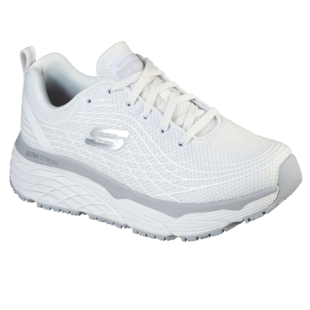 Women's Wide Fit Skechers 108016EC Max Cushioning Elite Sr Sneakers