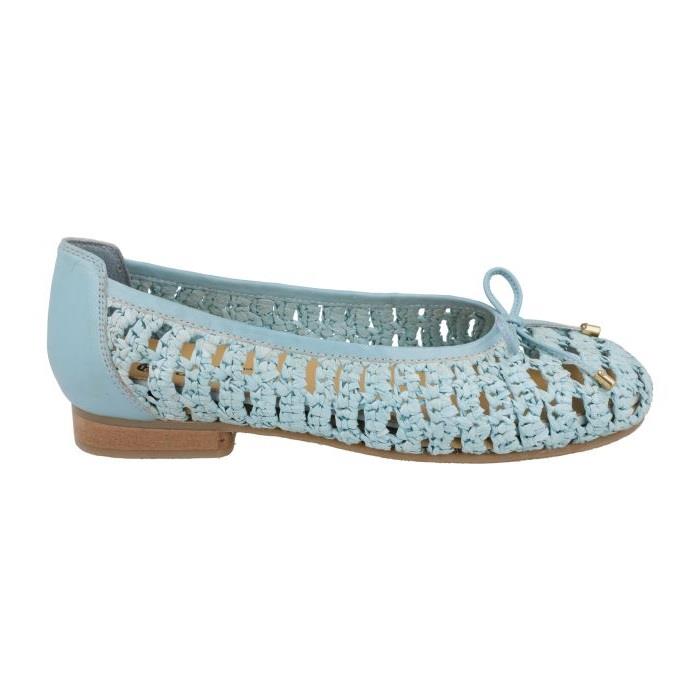 Women's Wide Fit DB Raffia Shoes