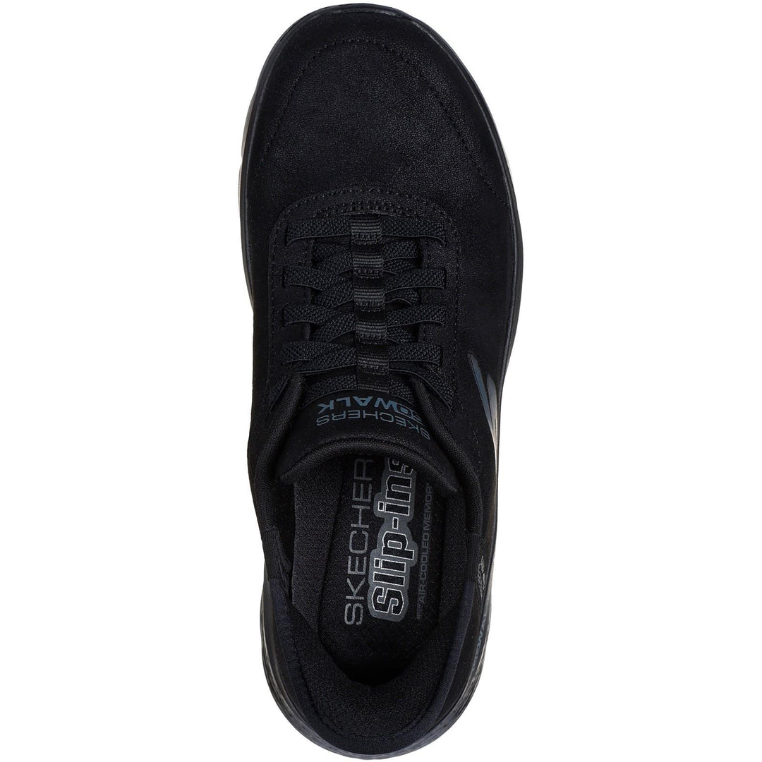 Women's Wide Fit Skechers 124837 Slip-ins Go Walk Flex Mali Sneakers