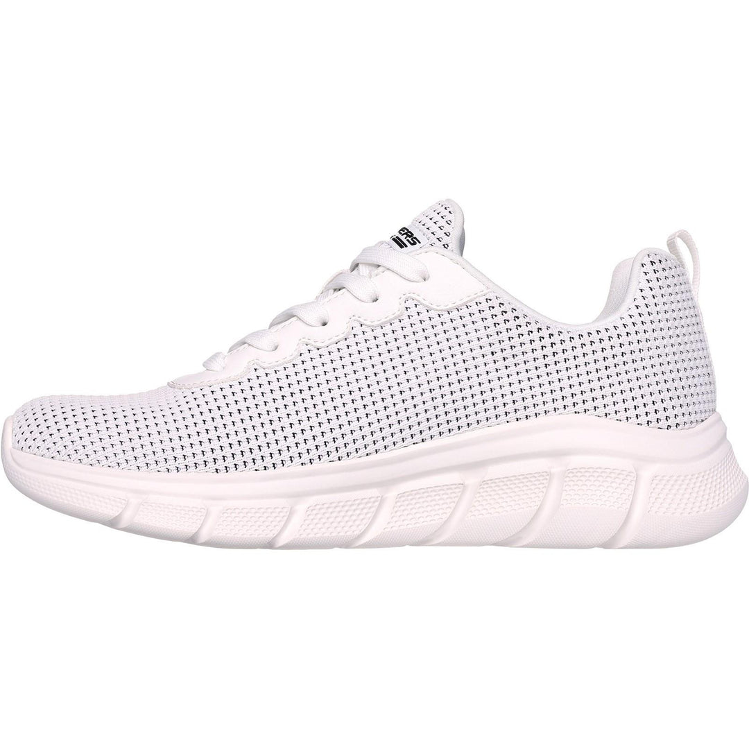 Women's Wide Fit Skechers 117346 Bobs Sport B Flex Visionary Essence Sneakers