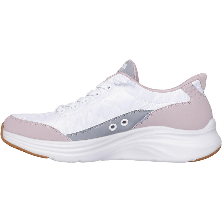 Women's Wide Fit Skechers 150404 Slip-ins Contour Foam Cozy Fit Sneakers
