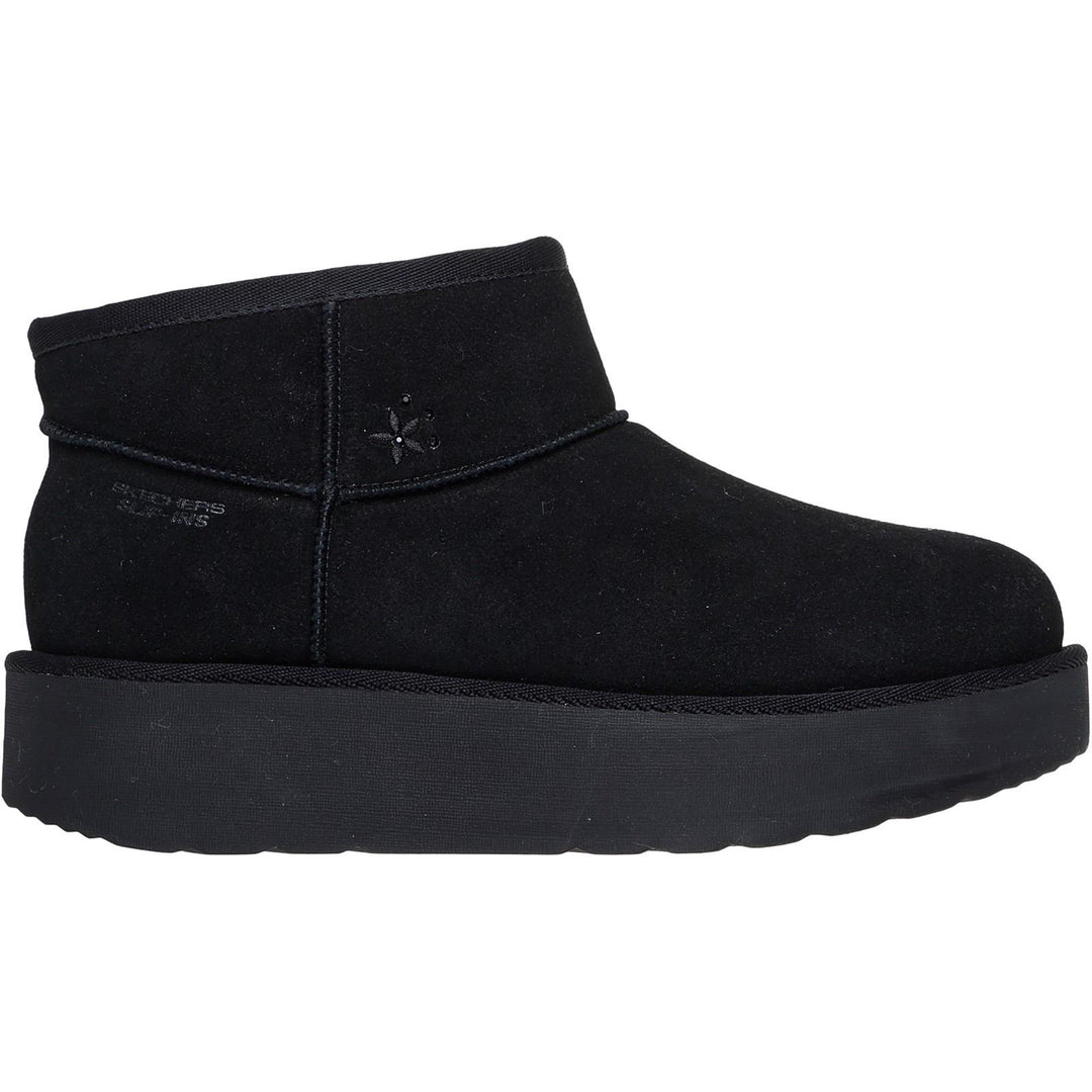 Women's Wide Fit Skechers 169143 Slip-ins Keep Cozy Boots