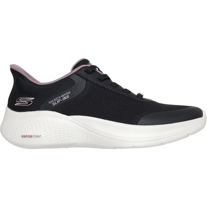 Women's Wide Fit Skechers 117555 Slip-ins Bobs Sport Infinity Vapor Glow Sneakers