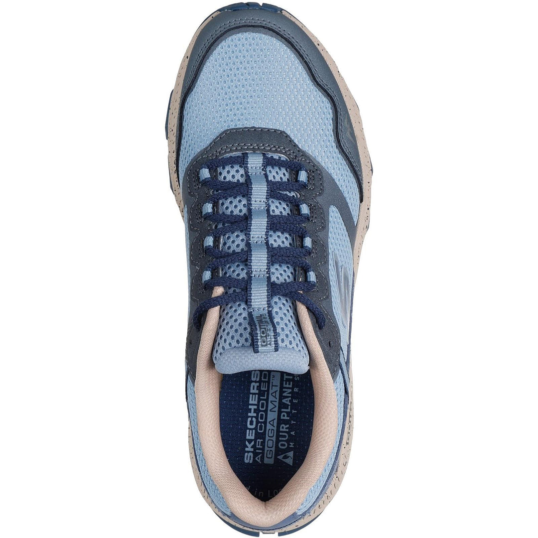 Women's Wide Fit Skechers 129525 Go Run Trail Altitude 2.0 Ravine Sneakers