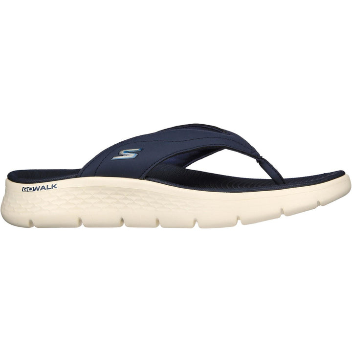 Men's Relaxed Fit Skechers 229202 Go Walk Flex Vallejo Sandals - Navy