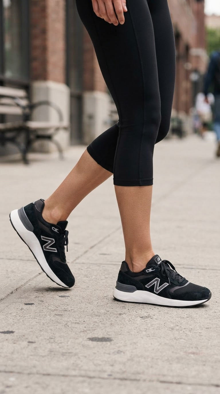 Women's Wide Fit New Balance WW880B Walking/Running Sneakers - Fresh Foam