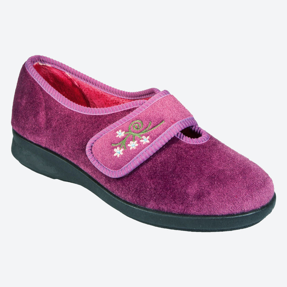 Womens Wide Fit DB Caroline 2 Slippers