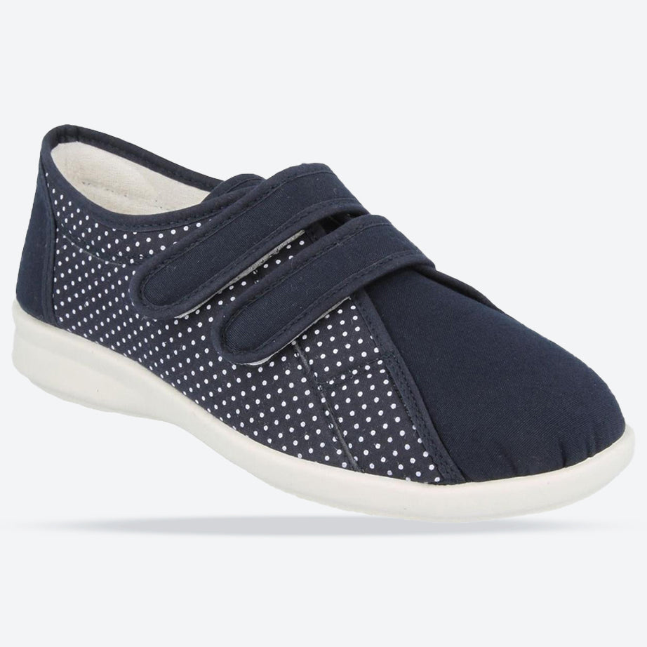 Womens Wide Fit DB Celene Canvas Shoes