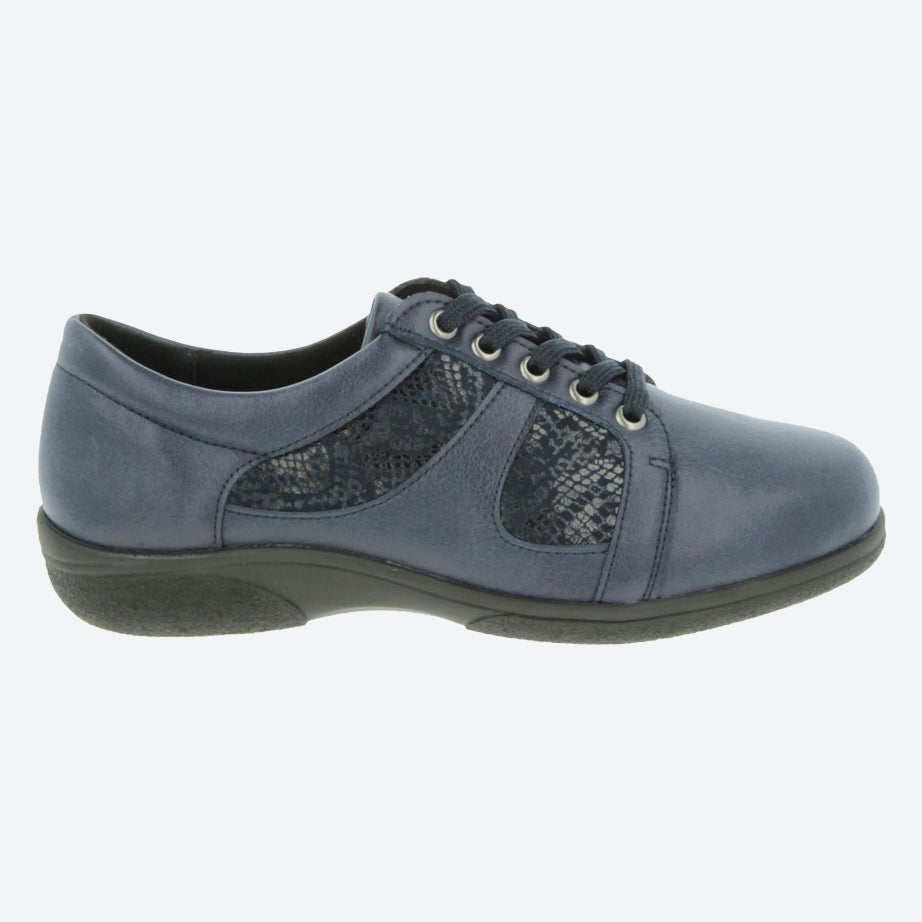 Womens Wide Fit DB Jazz Lace Shoes