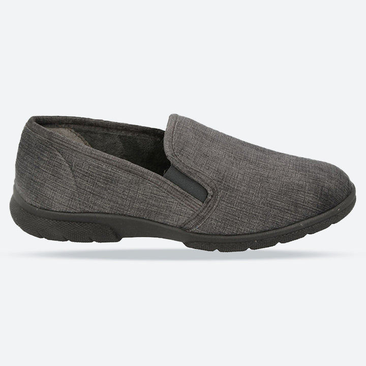 DB Kendal Slipper für Herren, weite Passform