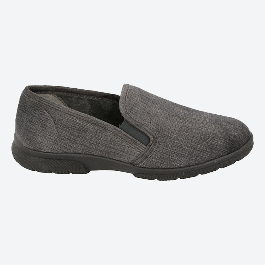 Mens Wide Fit DB Kendal Slip On Slippers