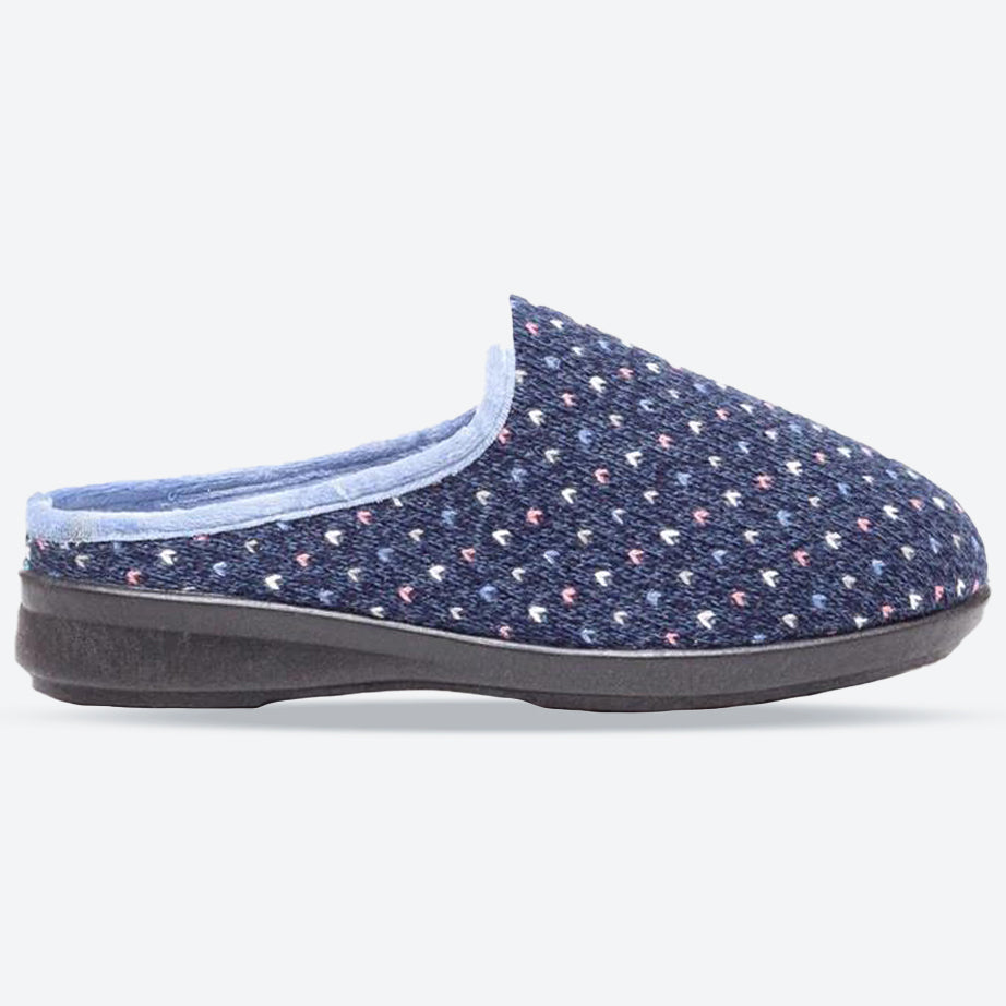 DB Welney Pantoletten für Damen, weite Passform