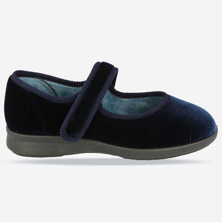 Womens Wide Fit DB Whitby Slippers