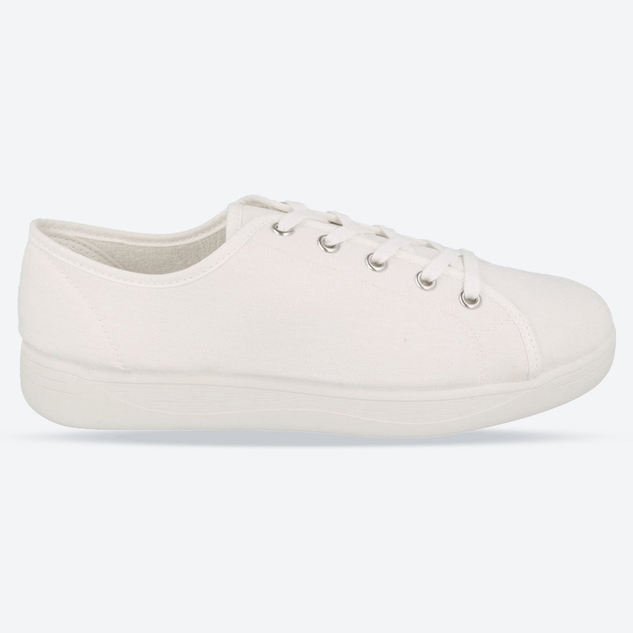 Womens Wide Fit DB Yoko Canvas