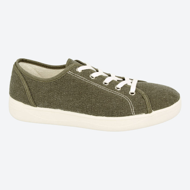 Womens Wide Fit DB Yoko Canvas