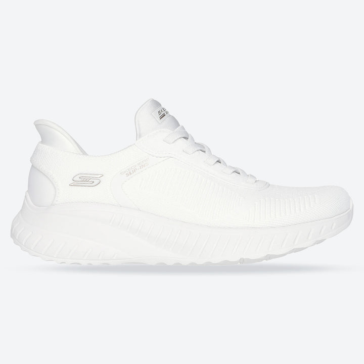 Women's Wide Fit Skechers 117497W Slip-ins Sport Squad Chaos Sneakers